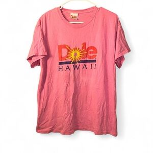 Dole Hawaii Pink Short Sleeve Tee